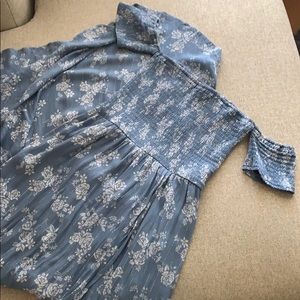 Francescas asymmetrical floor length dress